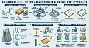 alt="How to make Spiral Bound Notebooks"