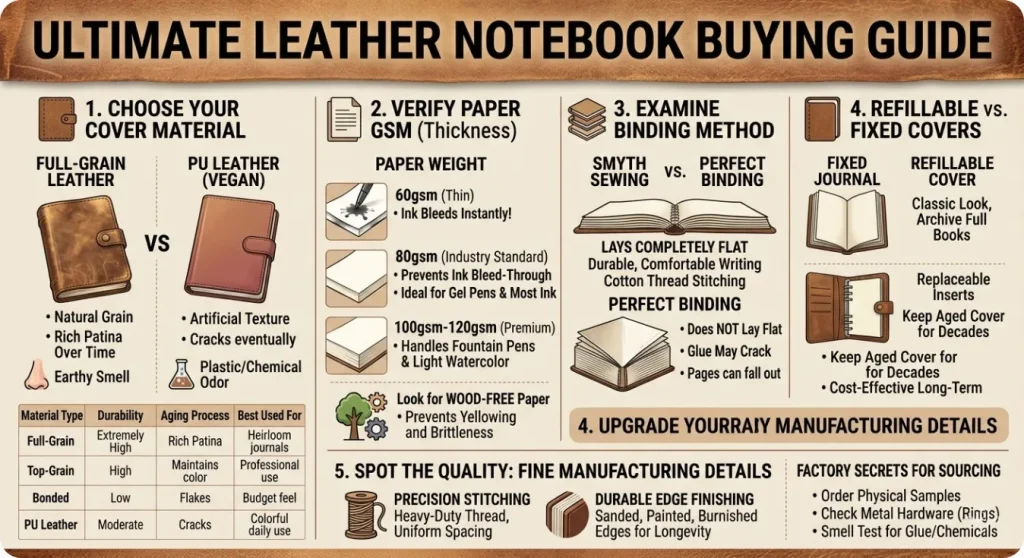 How To Buy Leather Notebooks