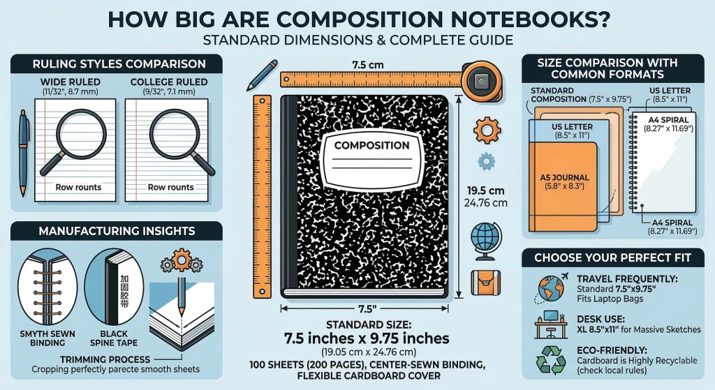 How Big Are Composition Notebooks